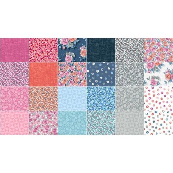 Top Drawer Layer Cake by Kathy Hall for Andover Fabrics - Picture 7 of 10